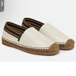 Brunello Cucinelli Stylish Cream Espadrilles